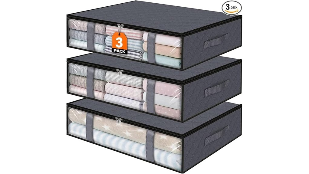 under bed storage bins