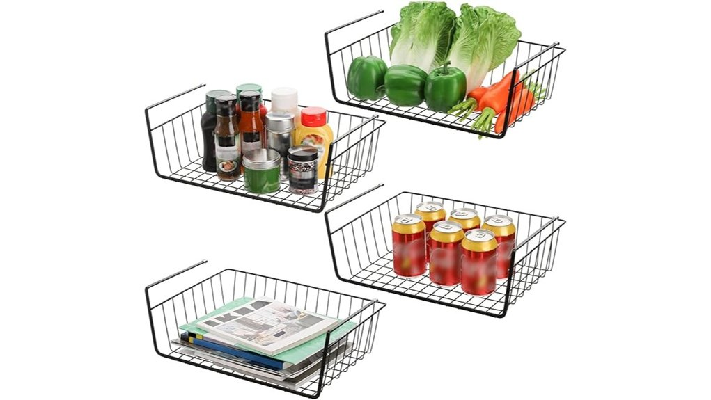 under shelf storage baskets