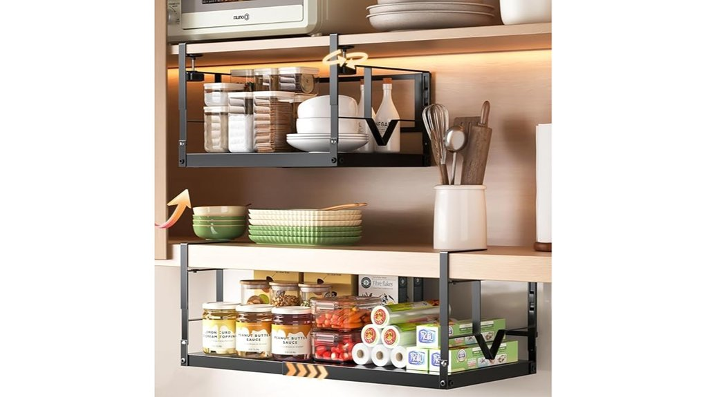 under shelf storage solution