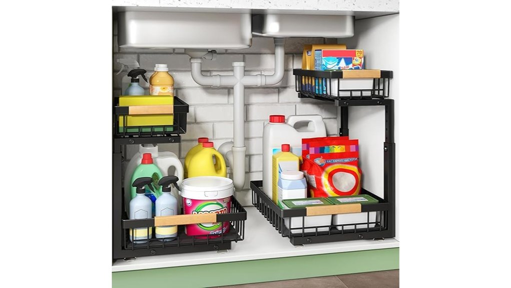 under sink storage solution