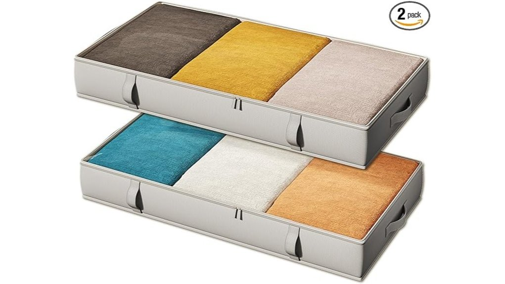 underbed storage bin set