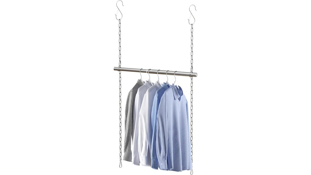 versatile adjustable closet rod