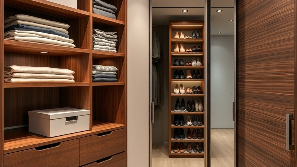 versatile closet space solutions