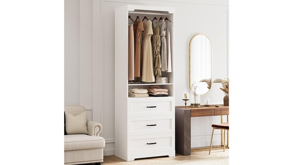versatile closet storage solution