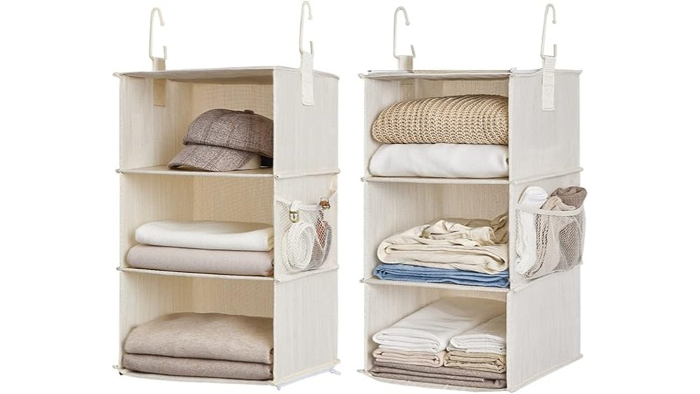 versatile multi shelf closet organizers
