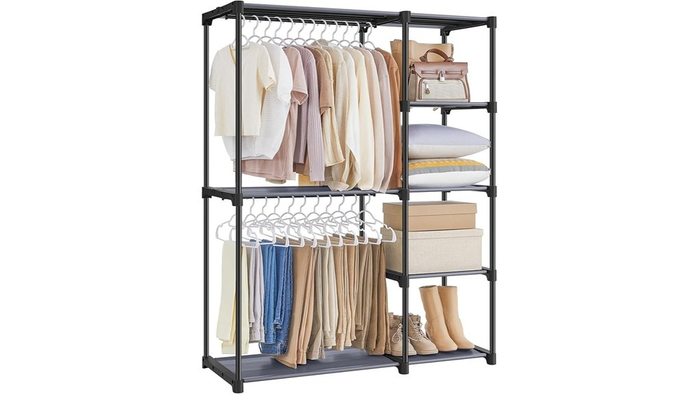 versatile portable clothing storage