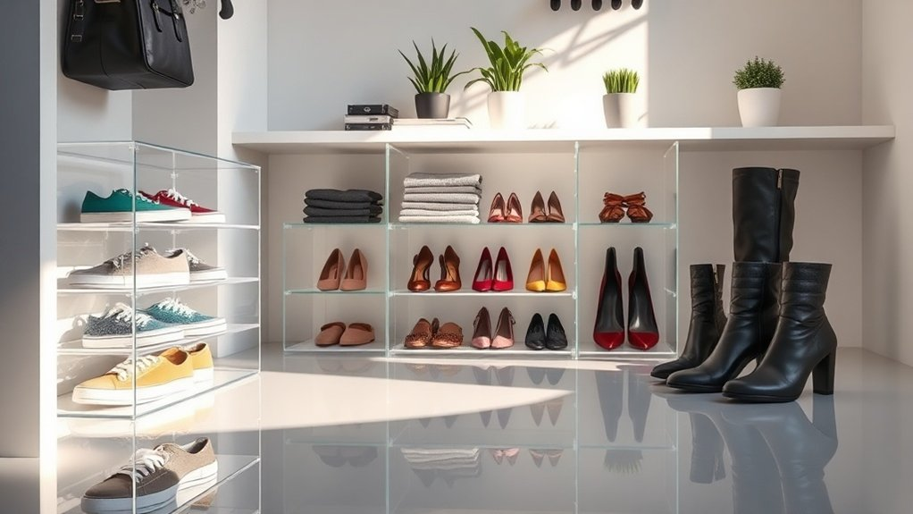 versatile shoe storage solutions