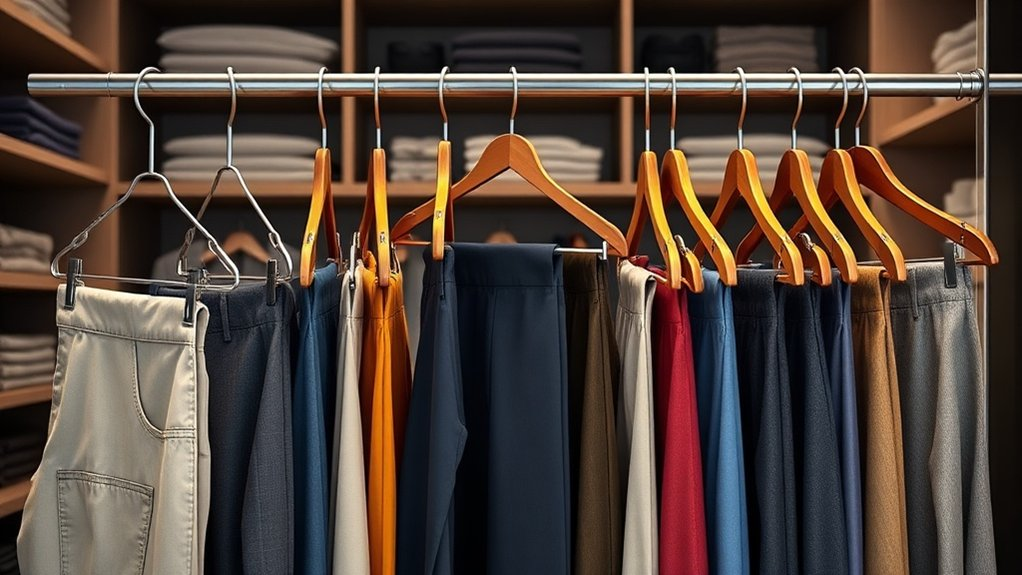 versatile space saving hanger options