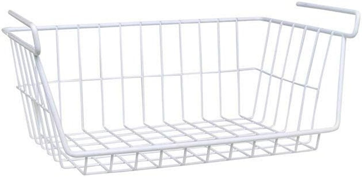 versatile storage wire basket