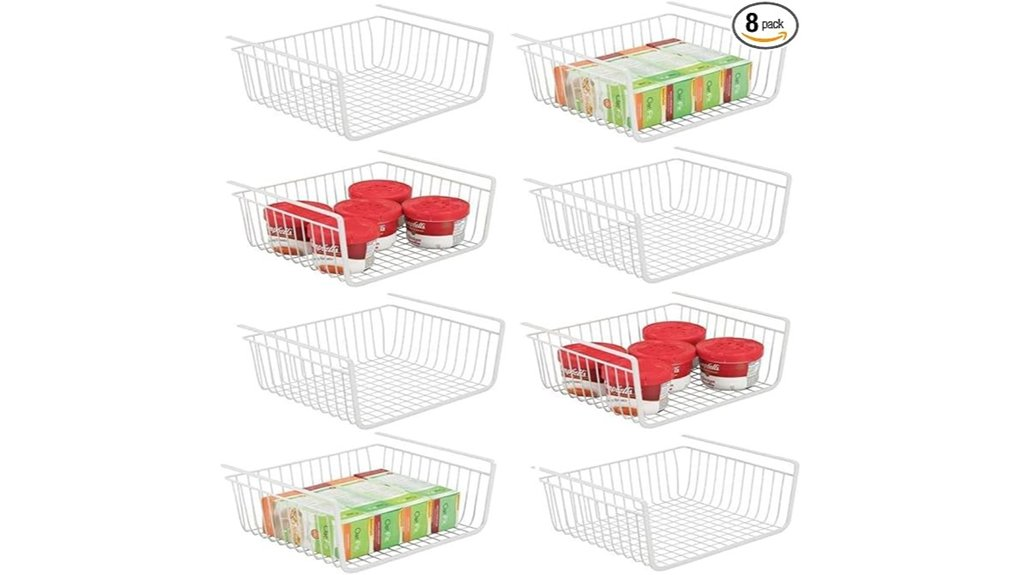 versatile under shelf storage solution