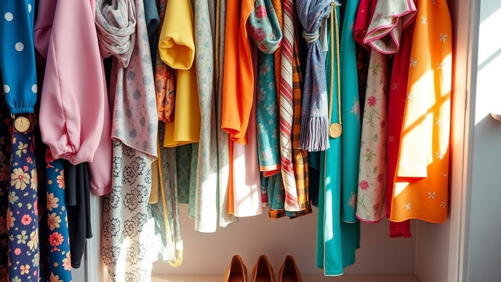 vibrant closet color refresh