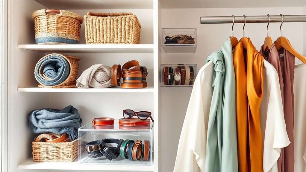 visible tidy accessory organization