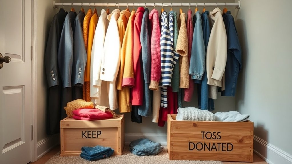 wardrobe assessment and organization