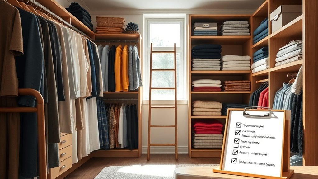 wardrobe assessment and organization