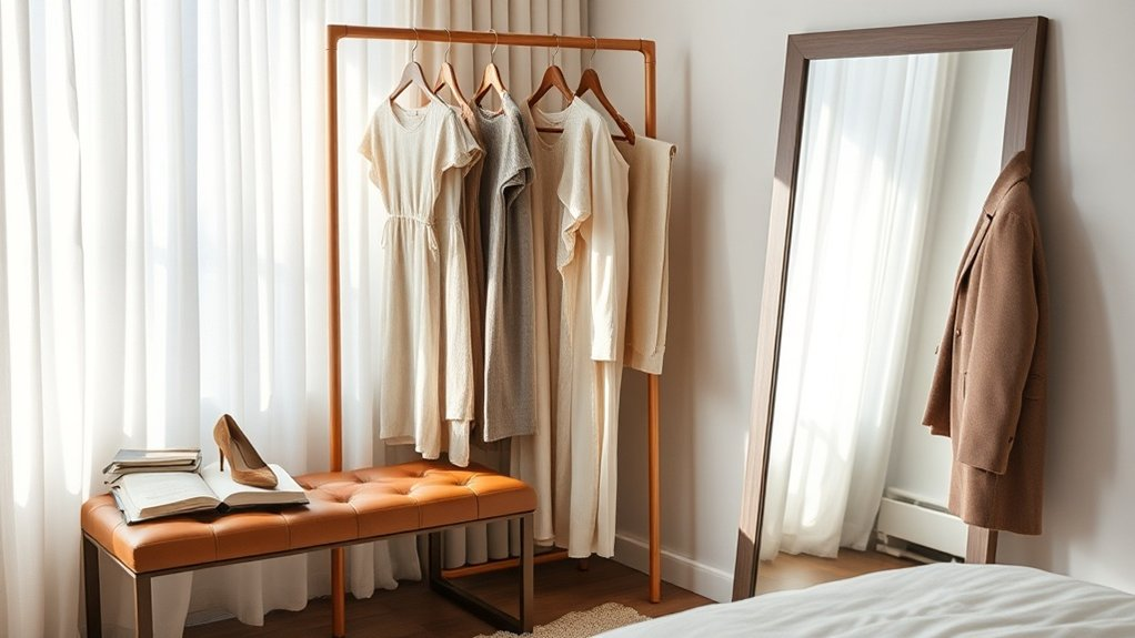 wardrobe audit and organization