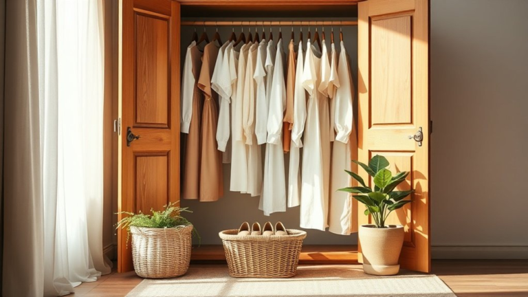 wardrobe decluttering routine