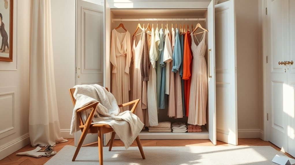 wardrobe evaluation and decluttering