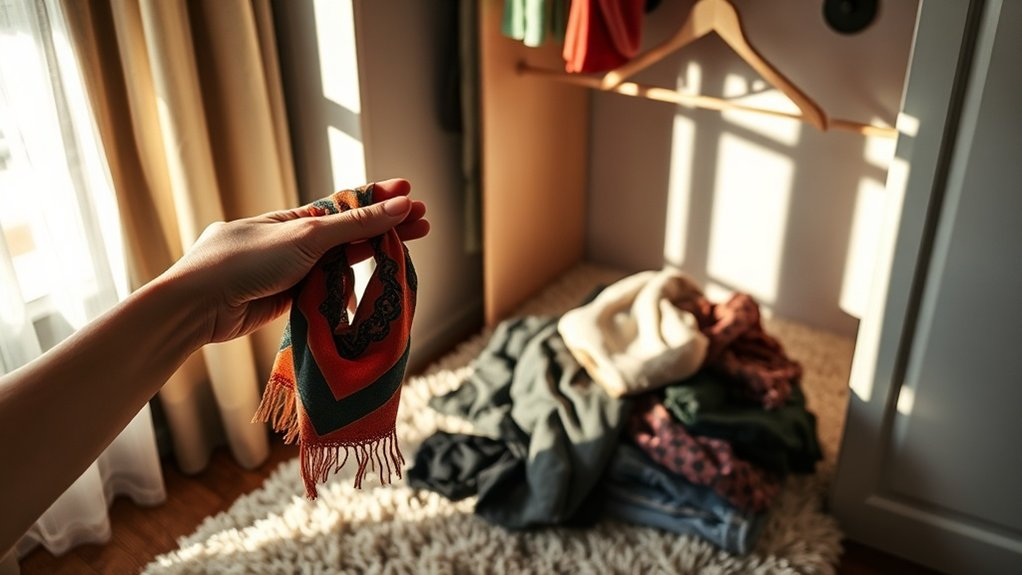 wardrobe evaluation and decluttering
