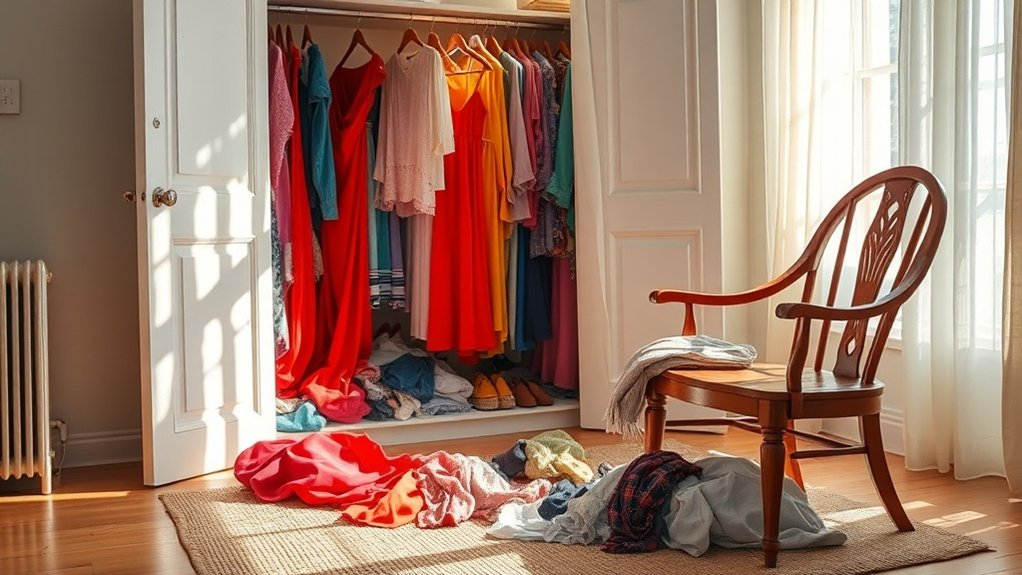 wardrobe evaluation and decluttering