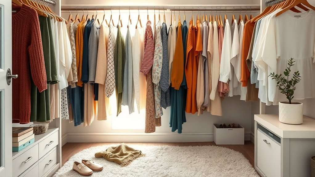 wardrobe evaluation and organization