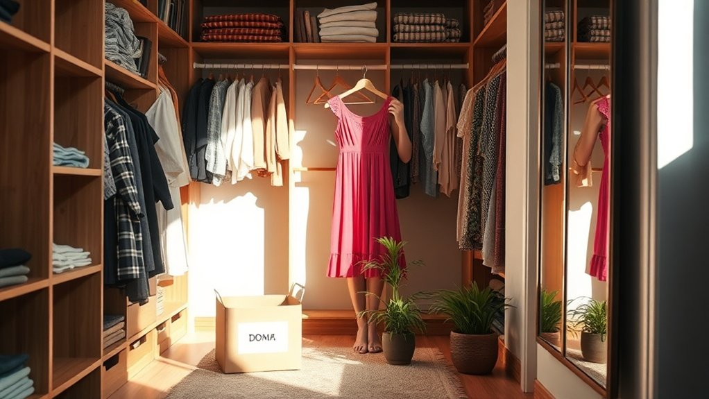 wardrobe evaluation and organization