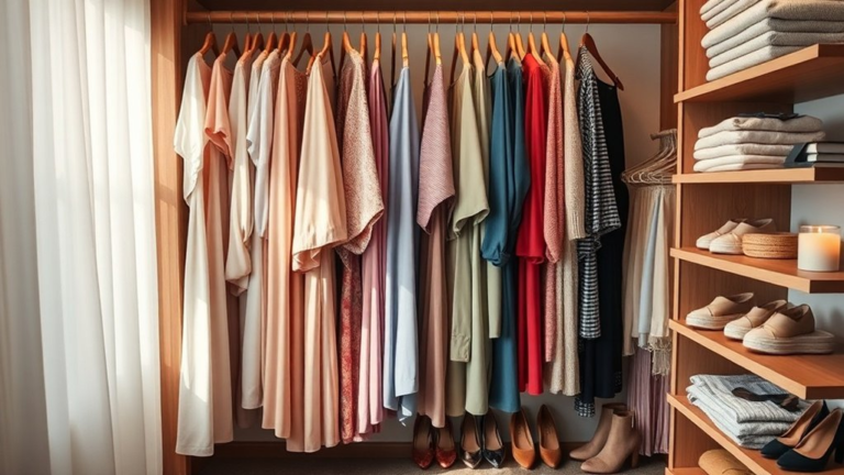 wardrobe reconnection through organization