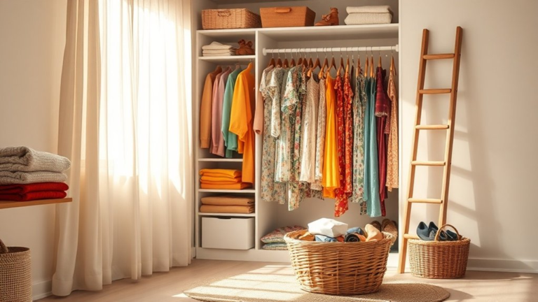 weekend closet makeover project
