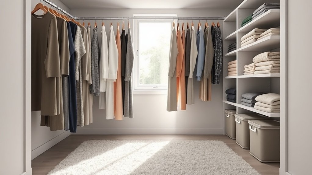 weekly closet maintenance routine