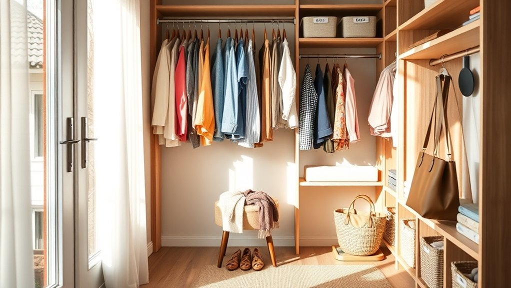 weekly closet organization rituals