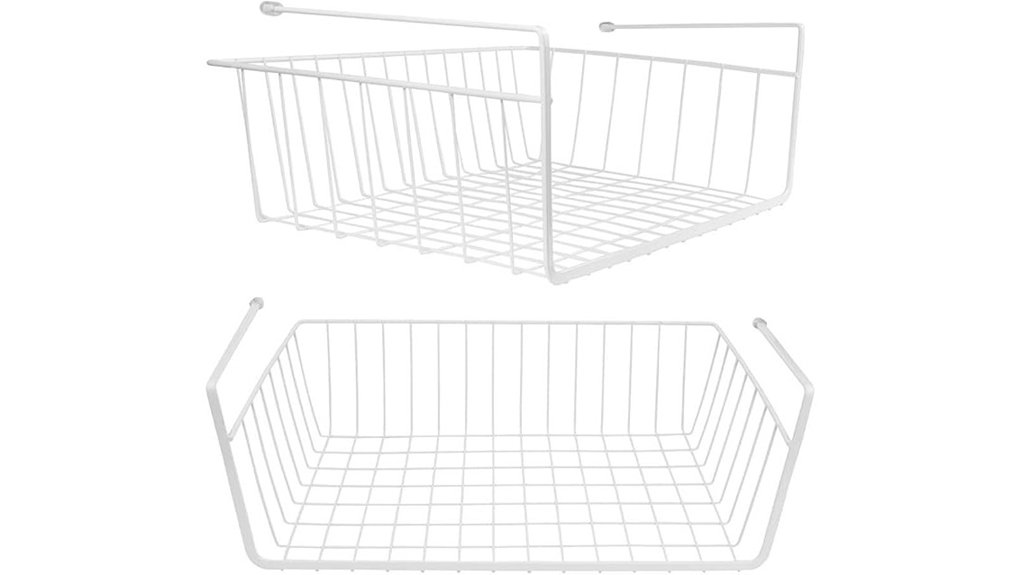 wire basket storage organizer