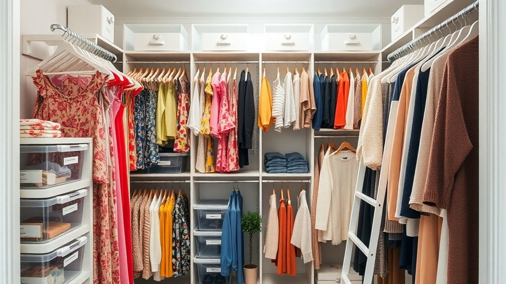 year round closet organization tips