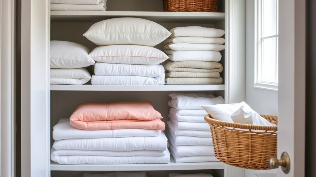 declutter your linen collection