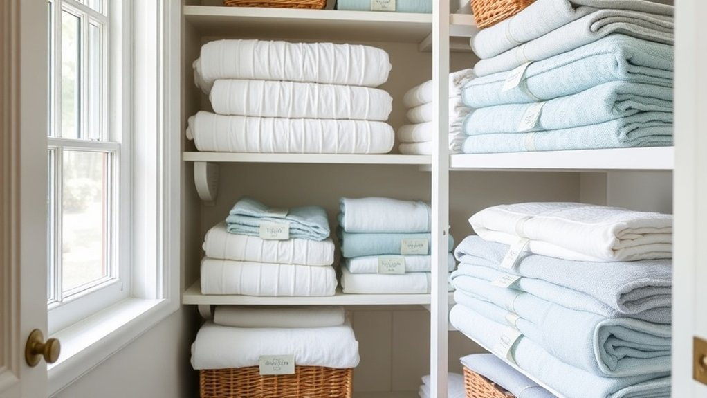 efficient linen storage solutions