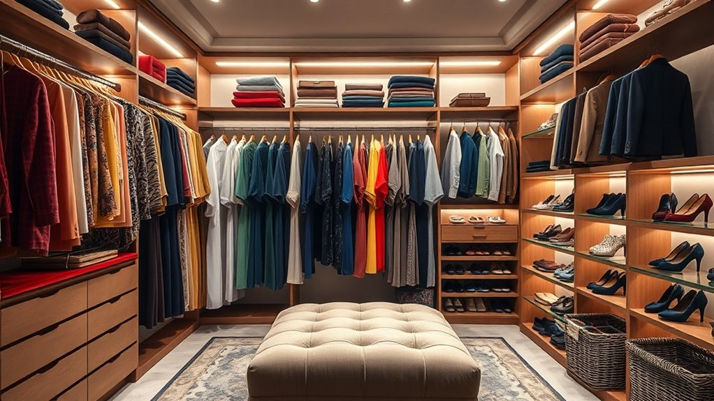 effortless style organized closet