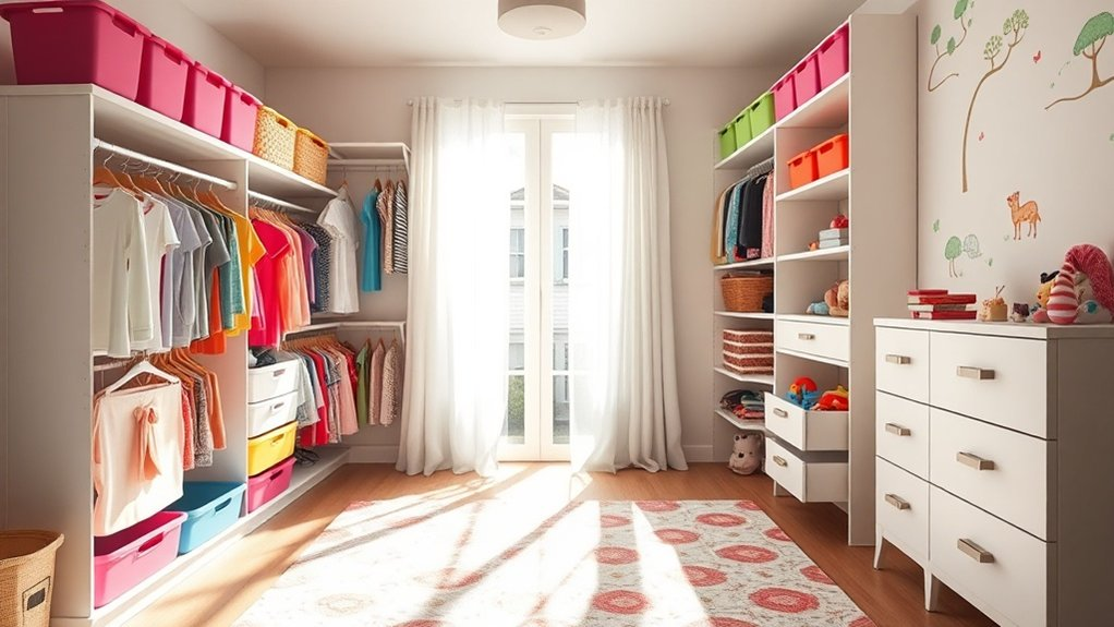 flexible kids closet solutions