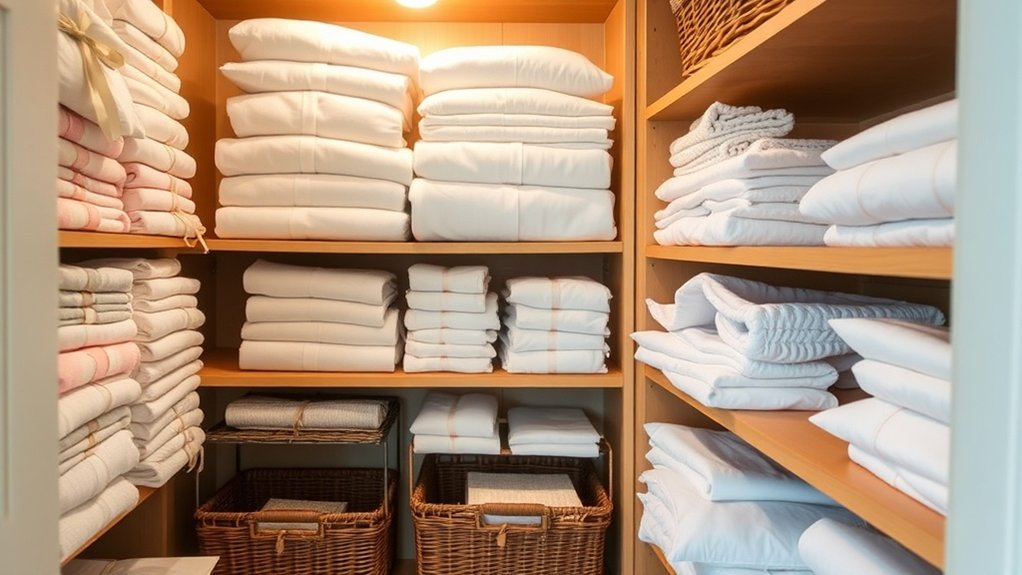 linen closet organization tips