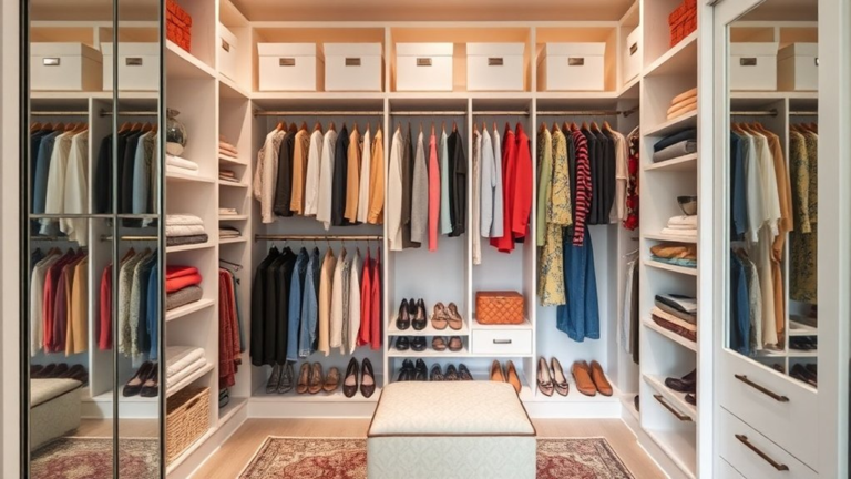 maximize closet organization space