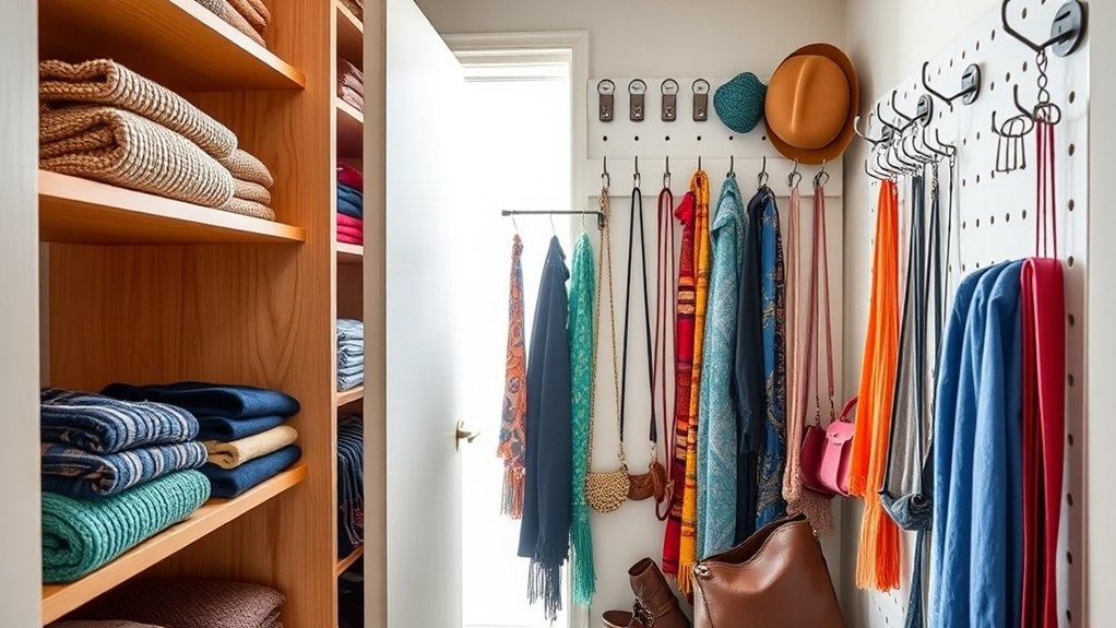 maximize closet space effectively