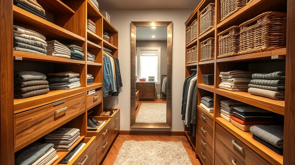 maximize closet space efficiently