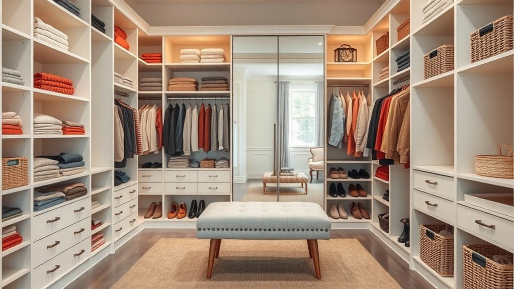 maximize closet space efficiently