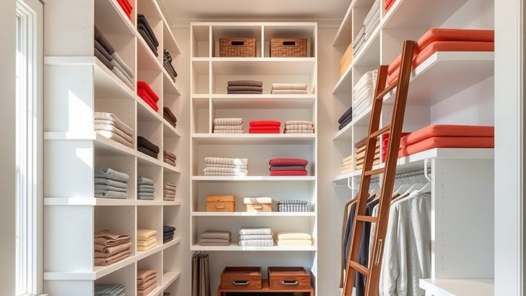 maximize closet vertical storage