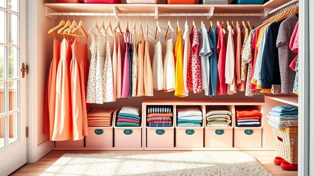 organized seasonal kids clothing