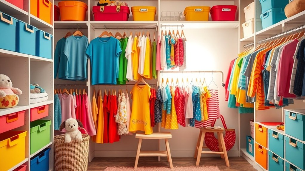 organizing kids closet essentials