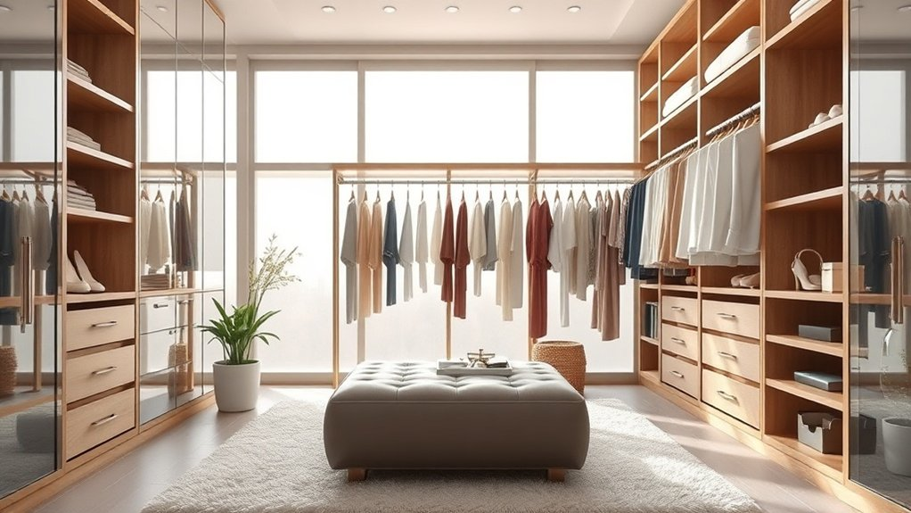 serene closet organization tips