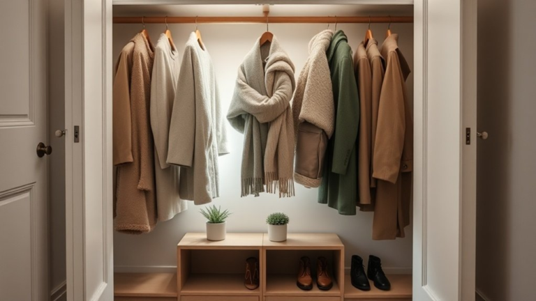 serene coat closet harmony
