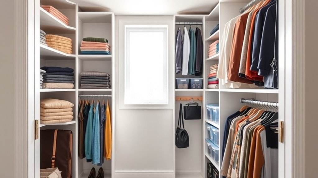 smart organized closet solutions