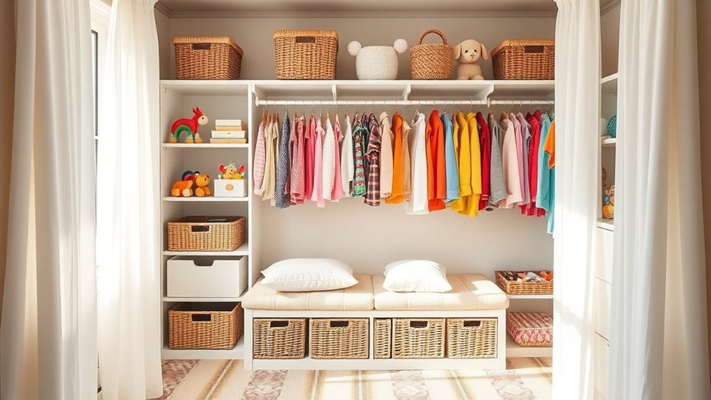 versatile kids closet solutions