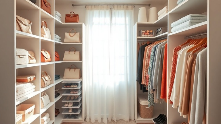 visible reach in closet solutions